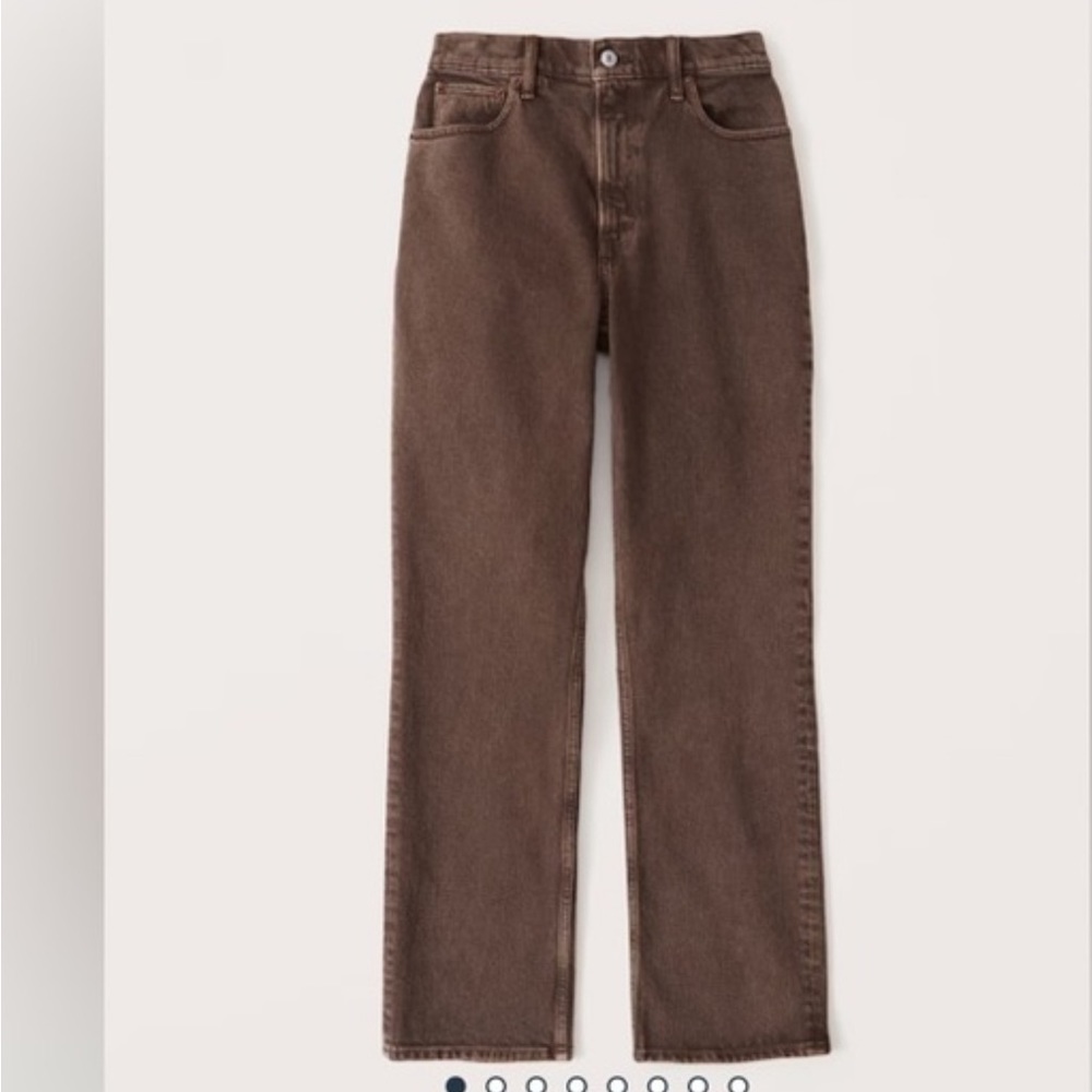 COPY - Abercrombie & Fitch 90’s straight high rise denim jeans 27
